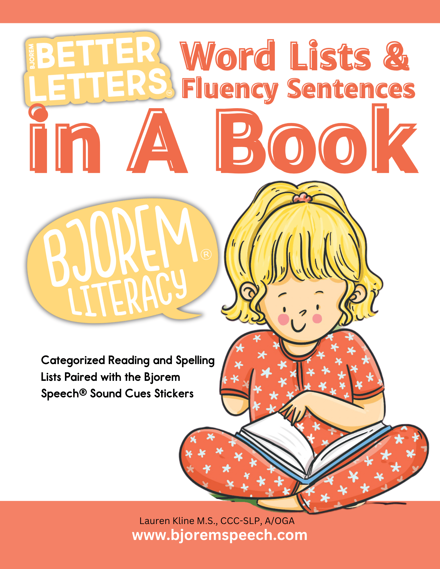 Better Letters Word Lists & Fluency Sentences
